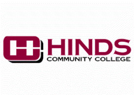 Hinds Community College logo and website link in Raymond, MS