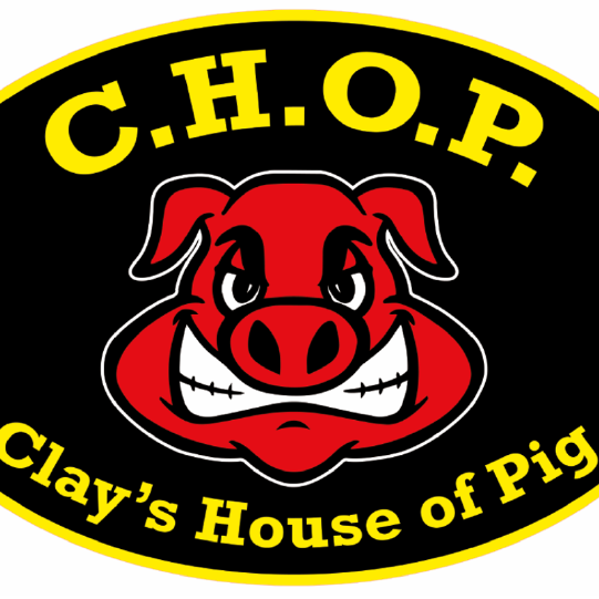logo for Clay's House of Pig
